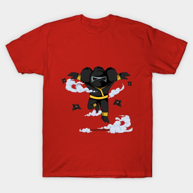 Koala Shinobi Ninja 3 T-Shirt by Yan-art92